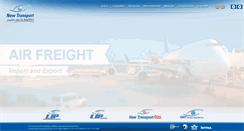 Desktop Screenshot of newtransport.net